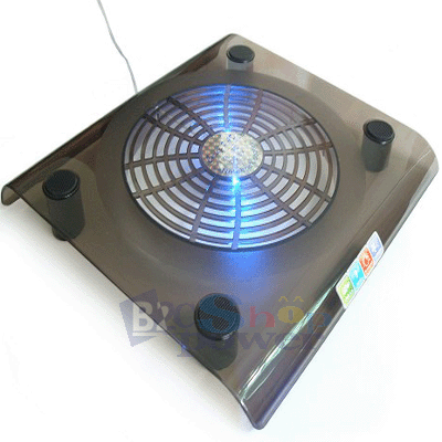 Notebook  Cooler on Big Fan Led Laptop Notebook Pc Cooling Pad Cooler Pad   Powered By Usb