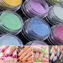 12 Color Nail Art Acrylic Powder Glitter for Acrylic Liquid Forms Decoration