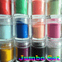 12 Colour Jumbo Nail Art Acrylic Powder Builder Set