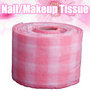 Pink Tissue Cloth Wipe Cutton Paper For Nail Art UV Gel Acrylic Polish Remover 18M