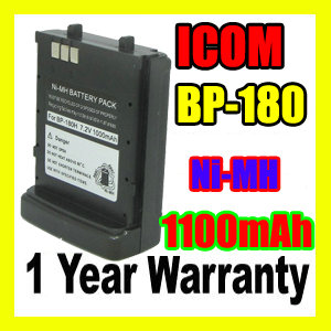 ICOM BP-180H,ICOM BP-180H Two Way Radio Battery