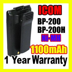 ICOM BP-200L,ICOM BP-200L Two Way Radio Battery