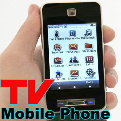 TV Unlocked Dual Sim Touch Mobile Cell Phone