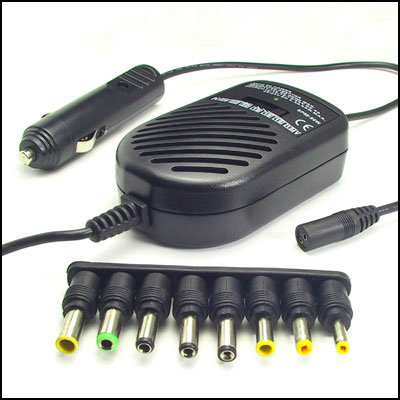  Battery on Universal Car Notebook Laptop Power Charger Adapter 80w Jpg
