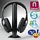 5 in 1 Wireless Stereo Headset Headphone Mic PC Laptop