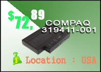 compaq 319411-001 battery,319411-001 laptop battery,compaq 319411-001,319411-001
