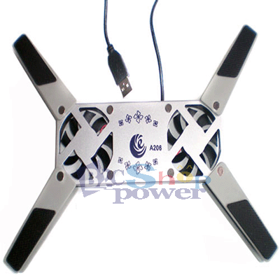 Super Mini USB 2 Fan Cooler Fan Folding Portable