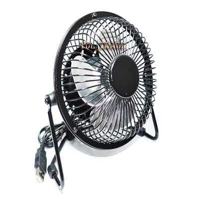 Portable Super Mute USB Metal Cooler Cooling Desk Fan