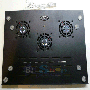 4 Port Hub+USB 3 Fan Metal Notebook Cooler Pad Black