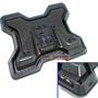 Black Super USB Notebook Laptop Metal Cooler Cooling Fan