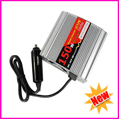 150W DC12V AC 110V Power CAR INVERTER Converter Adapter