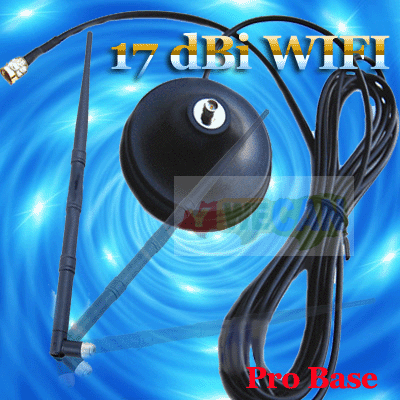 17 dBi SMA Wireless Wifi 2.4G Omni Antenna Booster Base
