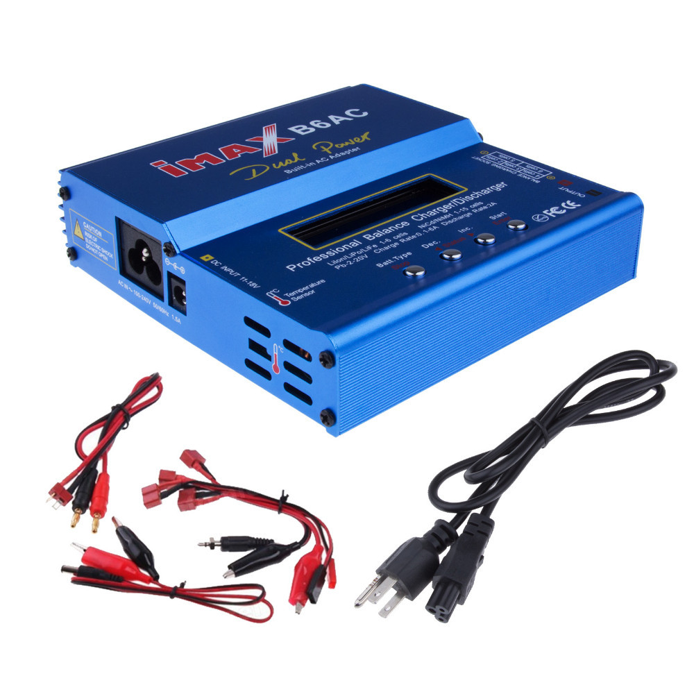 IMAX B6AC RC Lipo LiIon LiFe Pb NiCd NiMH Battery Balance Charger Discharger LCD