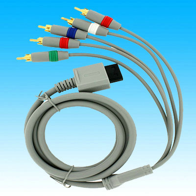 For Nintendo Wii AV Audio Video Component HD Cable HDTV