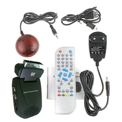 Scart Digital TV Box Tuner DVB-T FreeView Receiver SD