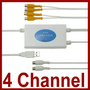4 Channel USB 2.0 Video Capture Grabber Quad DVR CCTV