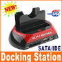 IDE SATA HDD HARD DRIVE DOCK STATION USB HUB READER