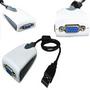 NEW USB 2.0 to VGA Adapter AV620 for Windows 7 XP Vista