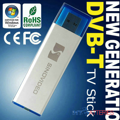 USB 2.0 Digital DVB-T TV Stick Recorder Tuner Receiver
