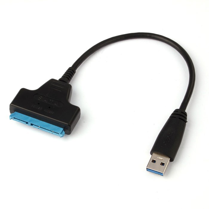 USB3.0 to SATA 22Pin Data Power Cable Adapter for 2.5inch HDD Hard Disk Driver