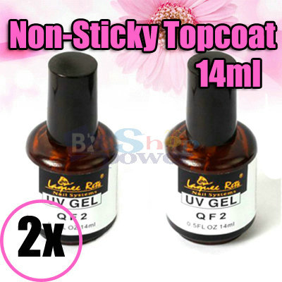 Nail Art Top Coat Primer Base Gel UV Color Gel Pen Lamp Tool non-sticky UI