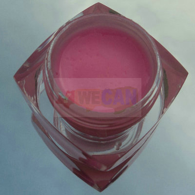 Solid Pink Full 20ml Nail Art Tips UV Builder Gel