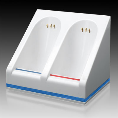 Blue Light Nintendo Wii Charging Dock With 2800mah Battery