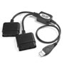 Usb To 2x Ps2 Controller Joypad Converter Adapter