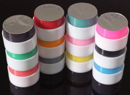 Opaque Mixed 12 Pure Solid Colors UV Builder Gel Set for Nail Art Tips DIY 8ml