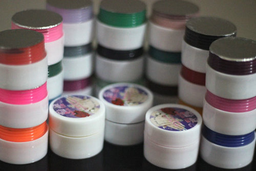 Full 24 Solid Colors UV Builder Gel 8ml For UV Nail Art Brand Box SET