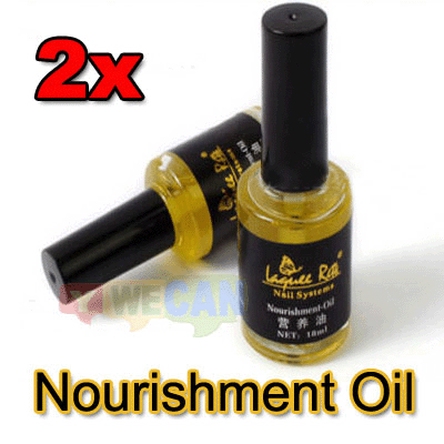 2X Cuticle Nourishment Oil Nail Art Treatment Tool 18ml