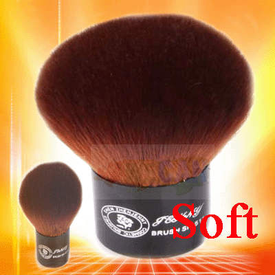 Large Studio Powder Brush Kabuki Makeup Light Brown