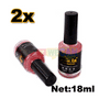 2X Calcium Nutrition Nail Polish Foundation Base 18ml