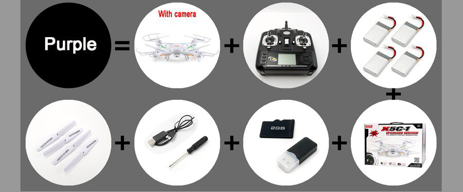 RC Drone 2.4G 4CH 6 Axis SYMA RC Helicopter syma X5 x5c-1 X5C Upgraded Version RC Helicopter