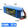 22.2v 5000mAh 30C LiPo 6S 22.2 Volt RC Rechargeable Battery