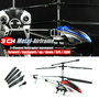 33cm Metal R/C 3-Channel RC mini 713 Helicopter +BLADE