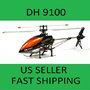 DH 9100 3CH Single Blade Gyro RC Helicopter 