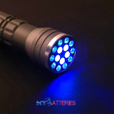15 LED LASER Ultraviolet Violet Flashlight Light Lamp Torch