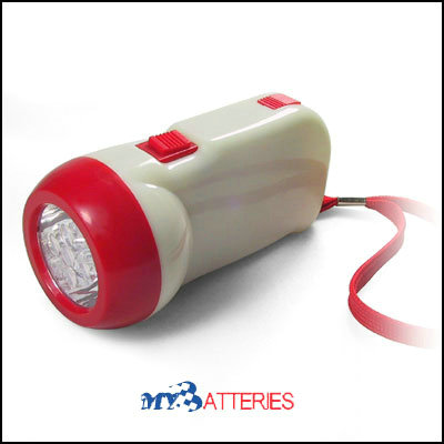 5 LED Dynamo Flashlight Torch