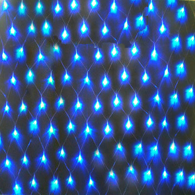 Blue 120 LED Party Net Colorful Fairy Light Xmas Easter