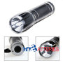 3 Watt 1 LED Silver Handheld Flashlight