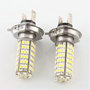 Super Bright WHITE 102 SMD H4 12V Car LED Light Bulbs Fog Lamps Taillights