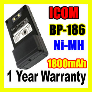 ICOM BP-186H,ICOM BP-186H Two Way Radio Battery