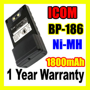 ICOM BP-186,ICOM BP-186 Two Way Radio Battery