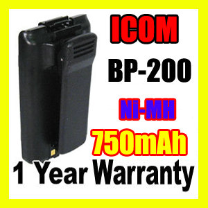 ICOM BP-200M,ICOM BP-200M Two Way Radio Battery