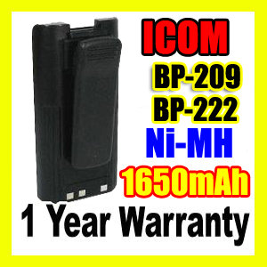 ICOM IC-F21GM,ICOM IC-F21GM Two Way Radio Battery