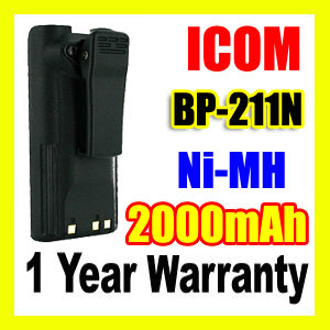 ICOM IC-F21GM,ICOM IC-F21GM Two Way Radio Battery