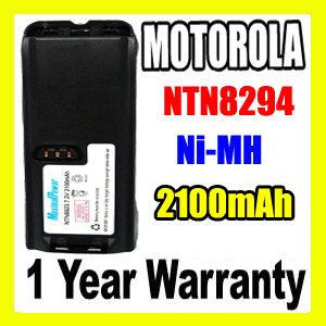 MOTOROLA NTN8294B Two Way Radio Battery,NTN8294B battery