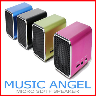 Music Angle MP3 Mini USB Speaker Micro SD/TF FM Radio