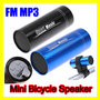 Aluminium Alloy Sport Bicycle Mini FM TF MP3 Player Music Speaker